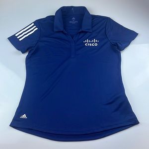 Adidas Aero Ready Club Polo Shirt - Cisco Embroidered - S113-16